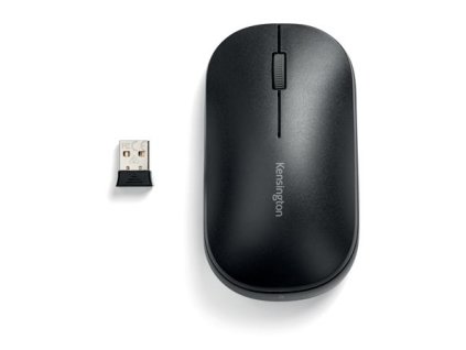Myš, bezdrôtová, optická, KENSINGTON "SureTrack™ Dual", čierna