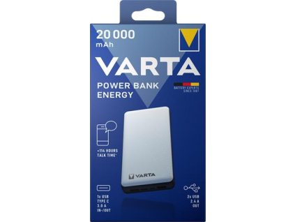 Prenosná batéria, 20000 mAh, VARTA
