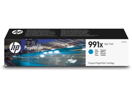 M0J90AE Atramentová náplň do PageWide Pro 755, 772, 777 tlačiarní, HP 991X, cyan, 16k