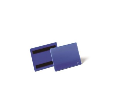 Logistické vrecko,  A6, na šírku, DURABLE, magnetické, tmavomodré