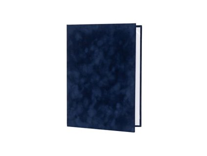 Obal na certifikáty, A4, exkluzívny, modrý