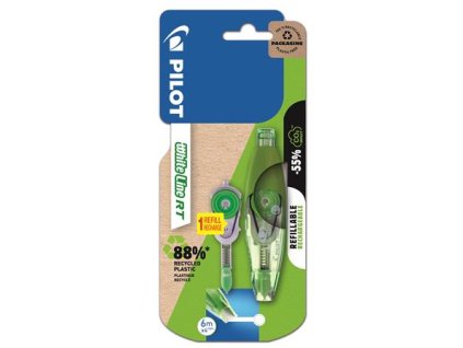 Korekčný roller, 4 mm x 6 m, PILOT "Whiteline RT" + náplň