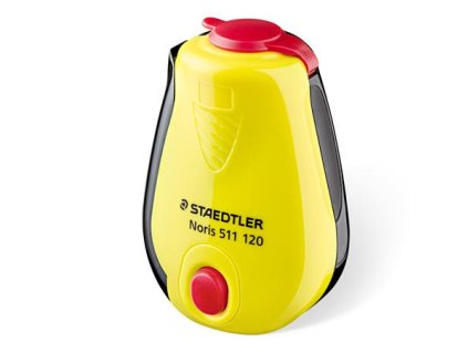 Srúhatko, jednodierkové, s držiakom,STAEDTLER "Noris", žlté