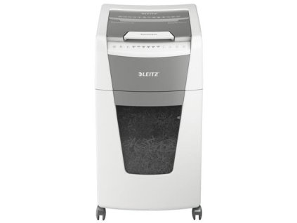 Skartovací stroj, konfety, 300 listov, LEITZ "IQ AutoFeed Office 300 P4 Pro"