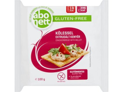Abonett, extrudovaný chlieb, 100g, proso, bezlepkový
