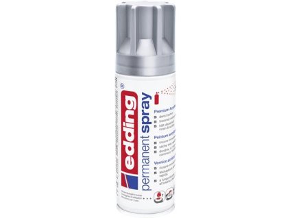Akrylový sprej, 200ml, EDDING "5200", matná strieborná