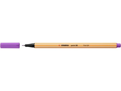 Liner, 0,4 mm, STABILO "Point 88", slivková