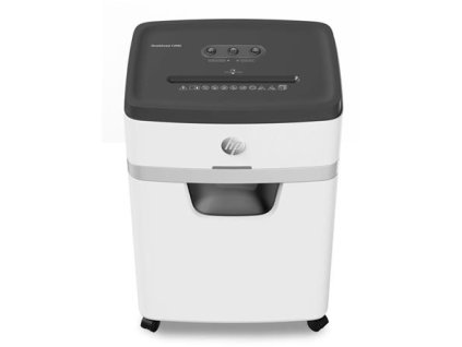 Skartovací stroj, mikrokonfety, 12 listov, HP "Oneshred 12MC", svetlosivý
