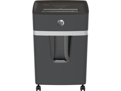 Skartovací stroj, konfety, 15 listov, HP "Pro Shredder 15CC", tmavosivý