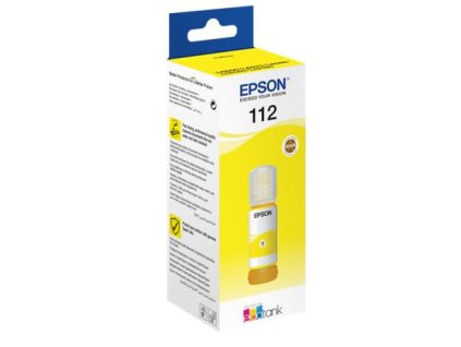 T06C44A atrament k EcoTank L6550, 6570, 6580 tlačiarňam, EPSON, žltá, 70 ml