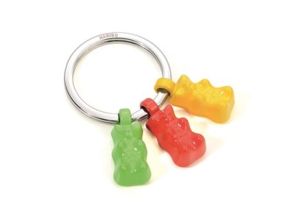 Kľúčenka, s 3 charm ozdobami, TROIKA "Haribo"