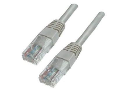 Sieťový kábel, U/UTP, CAT6, 1 m, EQUIP, béžový