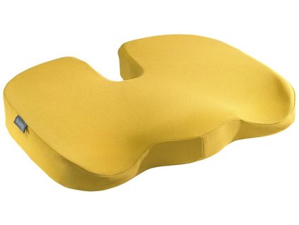 Vankúš na sedenie, ergonomický, LEITZ "Ergo Cosy", teplá žltá