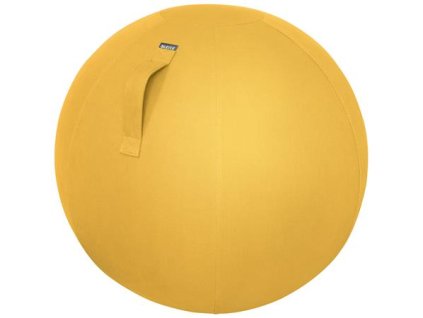 Gymnastická lopta na sedenie, LEITZ "Ergo Cosy", teplá žltá