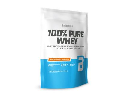 Výživový doplnok, 454 g, BIOTECH USA, slaný karamel