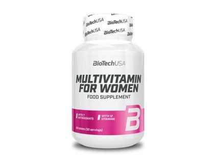 Multivitamín, 60 tabliet, pre ženy, BIOTECH USA