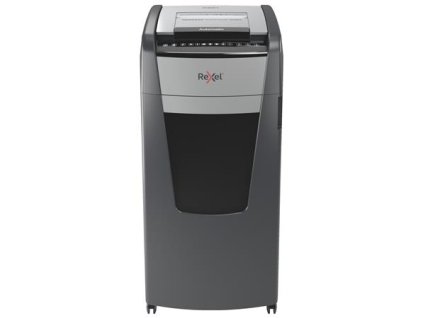 Skartovací stroj, mikrokonfety, 600 listov, REXEL "Optimum AutoFeed+ 600M"