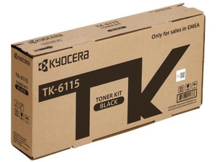 TK6115 toner do tlačiarní ECOSYS M4125idn, M4132idn, KYOCERA, čierny, 15k