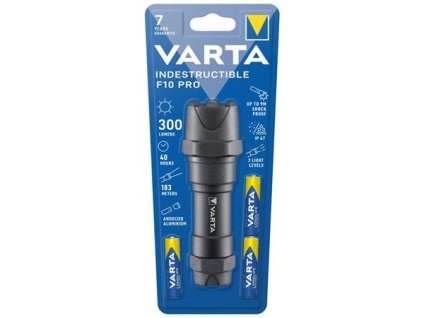 Batéria, LED, nerozbitná, VARTA "Indestructible F10 Pro"