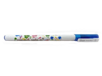 Guľôčkové pero, 0,3 mm, s vrchnákom, FLEXOFFICE "Monstar", modré