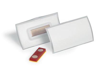 Visačka, s magnetom proti pretáčaniu, 75x40 mm, DURABLE "CLICK FOLD"