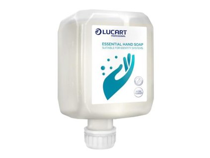Penové mydlo, náplň, 6x0,8 l, LUCART "IDENTITY Essential", biela