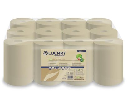 Utierka, v kotúči, 2-vrstvová, LUCART "EcoNatural 14 CF", havanna hnedá