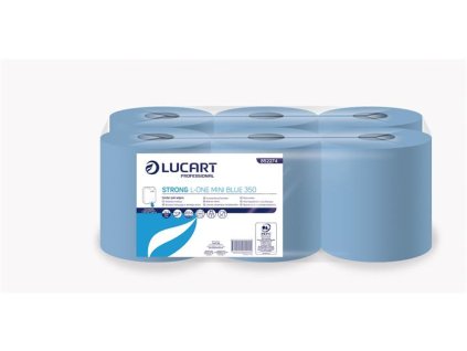Utierky, v kotúči, 2-vrstvové, LUCART "L-One mini Strong Blue 350", modrá