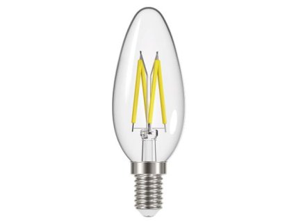 LED žiarovka, E14, filament sviečka, 4W (40W), 470lm, 2700K, ENERGIZER