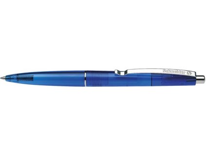 Guľôčkové pero, 0,5 mm, stláčací mechanizmus, SCHNEIDER "K20 Icy", modrá