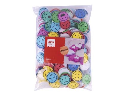 Moosguma, samolepiaca, výrazy tváre a emócie, APLI "Eva Sheets", mix farieb