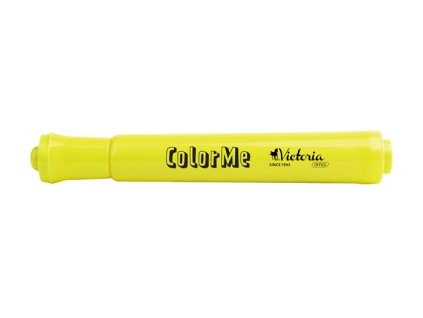 Zvýrazňovač, 1-5 mm, VICTORIA OFFICE, "ColorMe", žltá