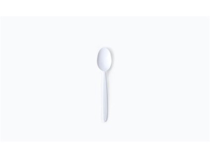 Lyžica, plastová, znovu použiteľná, 18,5 cm, 50 ks "Venus", biela