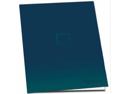 Zošit, A4, štvorčekový, 52 listov, PULSE "Dark Colours"