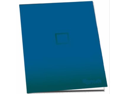 Zošit, A5, štvorčekový, 52 listov, PULSE "Dark Colours"