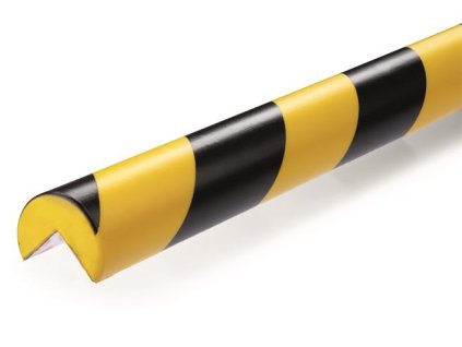Ochranný profil na rohy, DURABLE "C25R", žltá-čierna