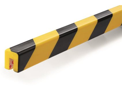 Ochranný profil na hrany, DURABLE "E8", žltá-čierna