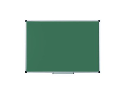 Tabuľa popisovateľná kriedou, zelený povrch, nemagnetická, 120x240 cm, hliníkový rám