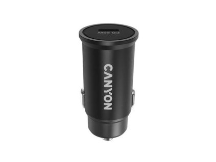 Nabíjačka do auta, 1xUSB-C, PD 20W, CANYON "C-20"