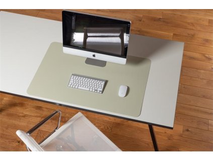 Podložka na stôl, PP, 90x60 cm, RS OFFICE, "Puro Sens Stijl Soft Pistacio"