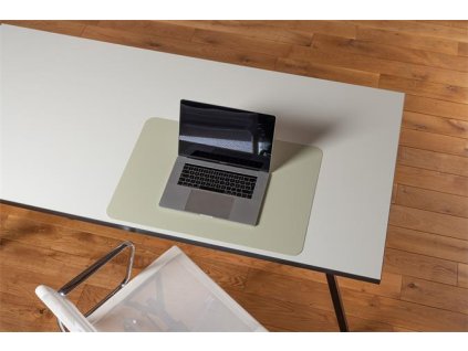 Podložka na stôl, PP, 70x50 cm, RS OFFICE, "Puro Sens Stijl Soft Pistacio"