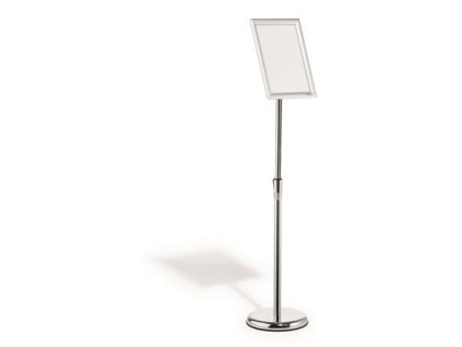 Tabuľa na plagáty, stojanový, A4, hliníkový rám, DURABLE