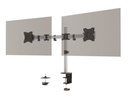 Rameno na monitor, pre dve obrazovky, DURABLE "Select"