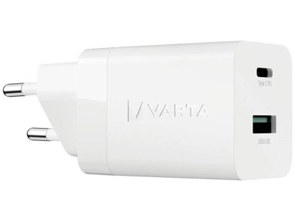 Sieťová nabíjačka, 1xUSB, 1x USB-C výstup, 38W, VARTA "Speed"