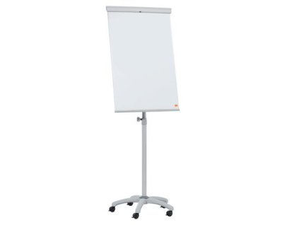 Flipchartová tabuľa, mobilná, magnetický povrch, NOBO "Essentials", biela
