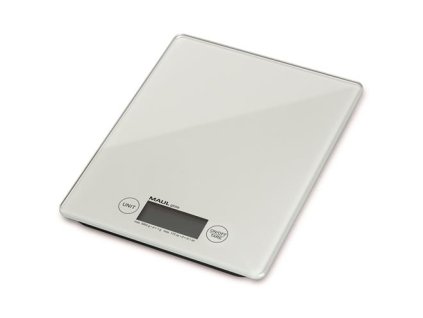 Váha na listy, nosnosť 5 kg, MAUL "Gloss", biela