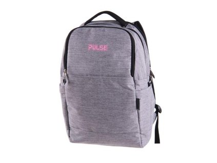 Batoh, s držiakom na notebook, PULSE "Oxford", svetlosivá