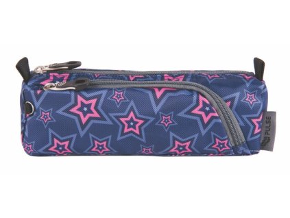 Peračník, v tvare valca, 2 priehradky, PULSE "Pink Stars"