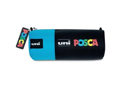 Peračník, v tvare valca, UNI "Posca", modrá