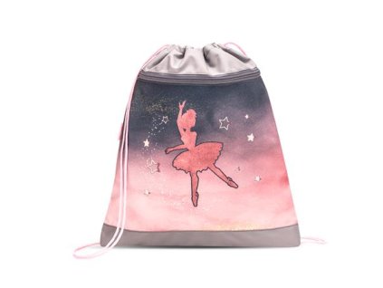 Vak na telesnú výchovu, BELMIL "Ballerina", čierna-ružová